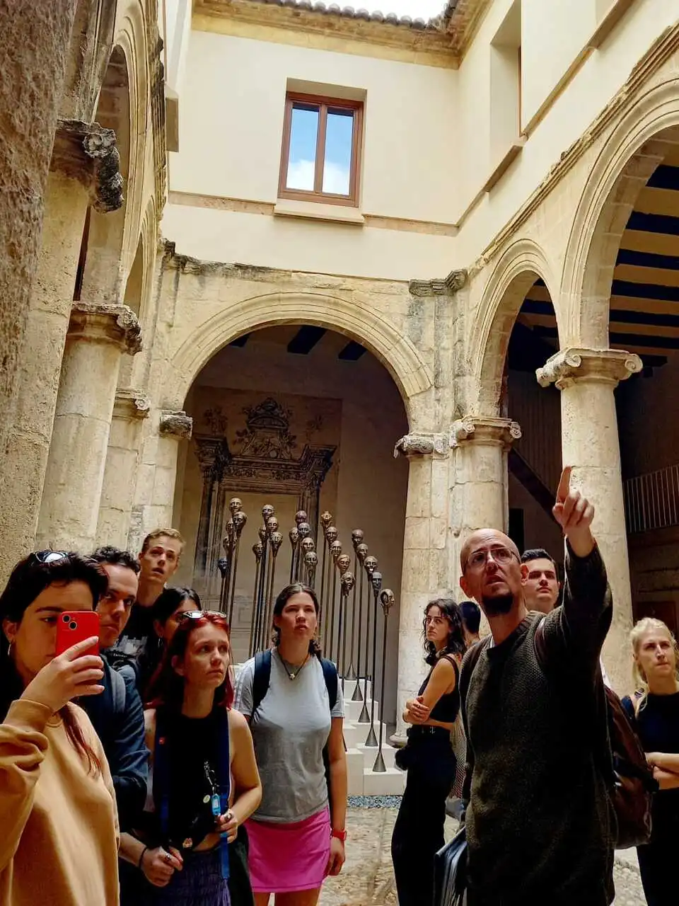 Jaume on an Archaeological Visit